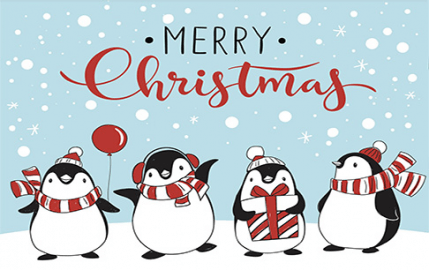 Merry Christmas Penguins